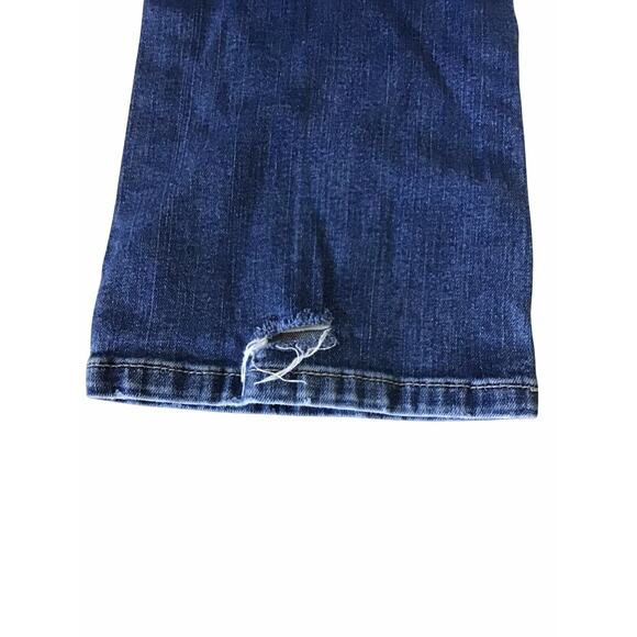 Guess Jeans Women's Size 28 Blue Stonewash Denim Low Rise Straight Pismo Fit - Picture 4 of 6